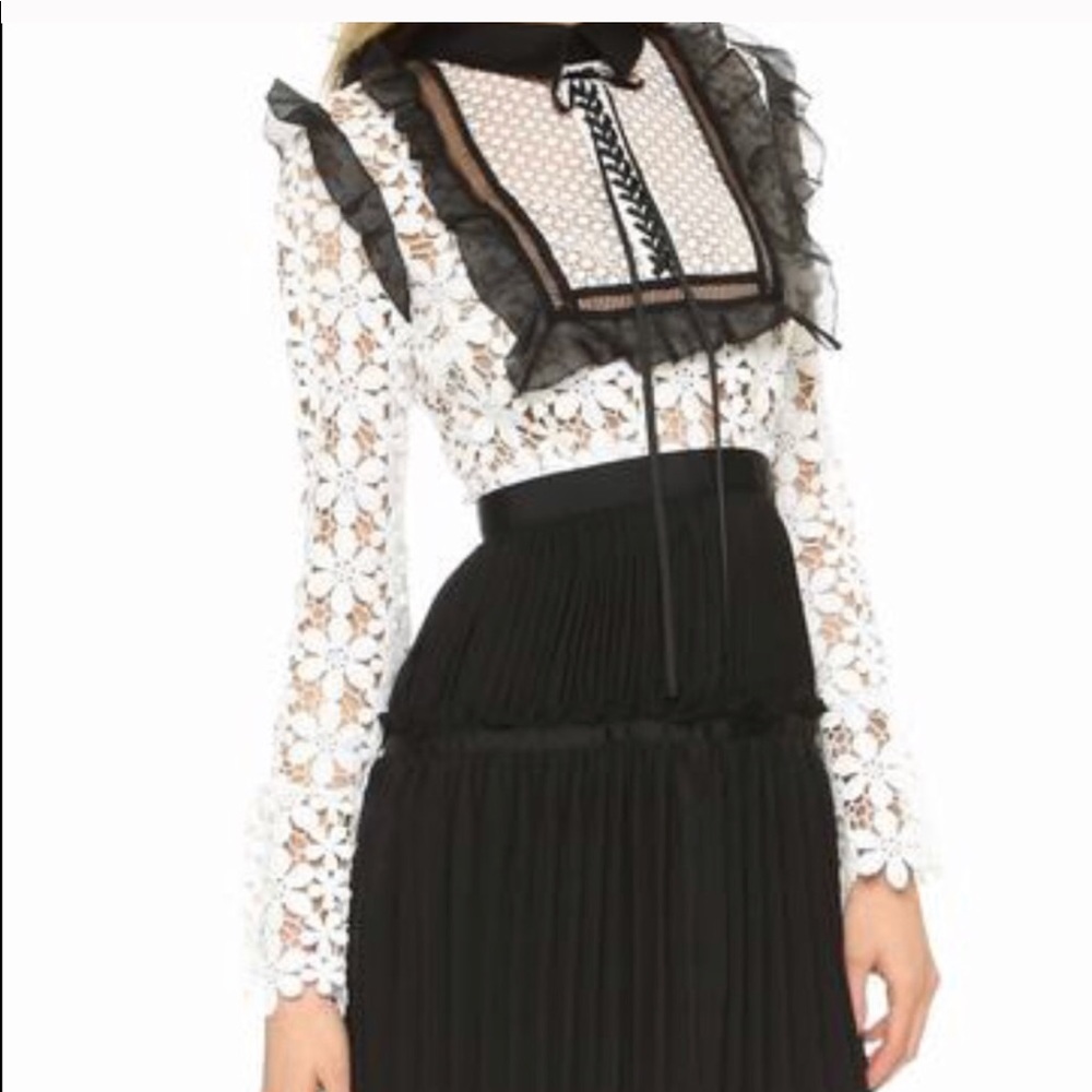 Self portrait dress!